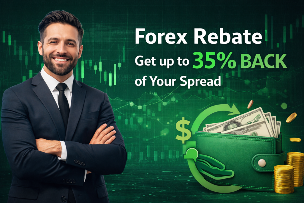 Highest trading rebate of up to 35% and 90% of ib commission