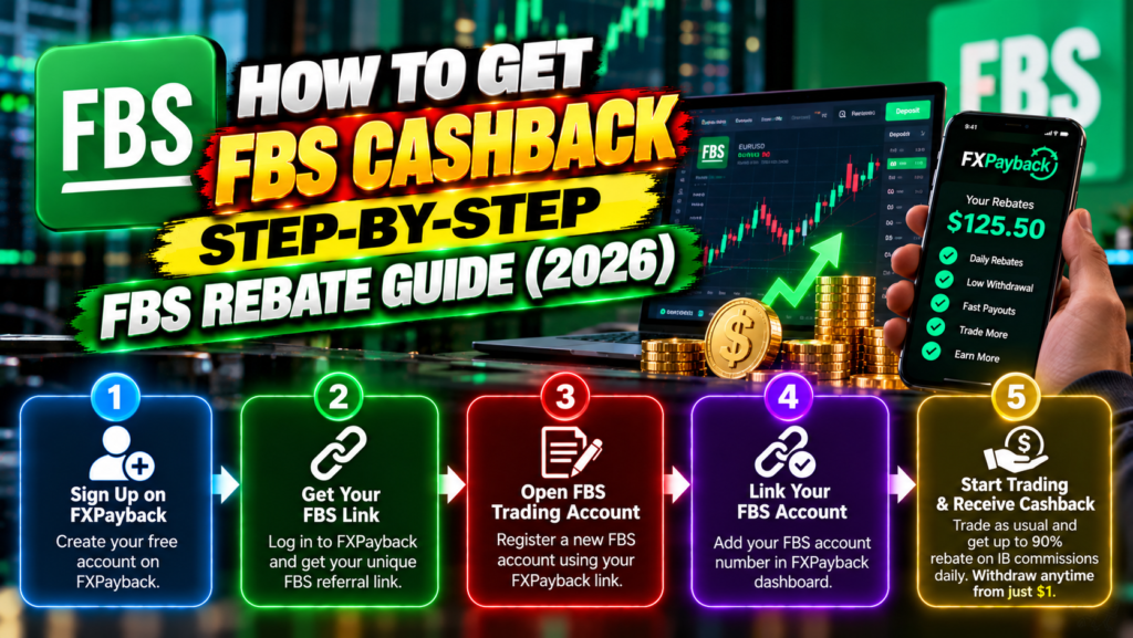 How to Get FBS Cashback: Step-by-Step FBS Rebate Guide (2026) 4 FBS cashback rebate guide 2026 step by step