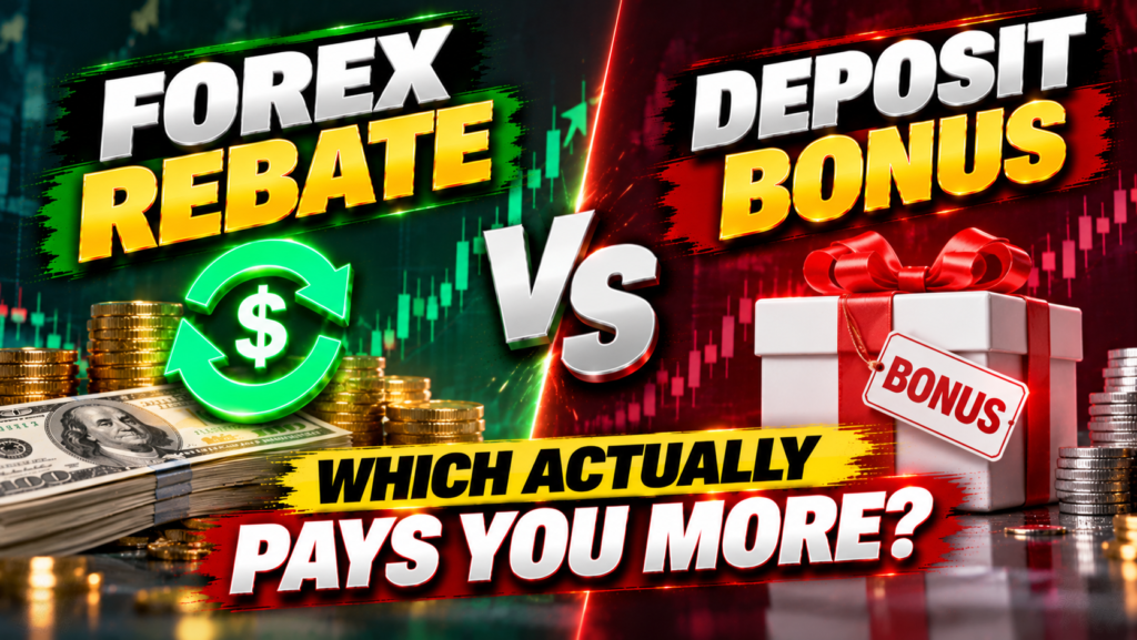 Forex rebate vs deposit bonus comparison: which pays traders more