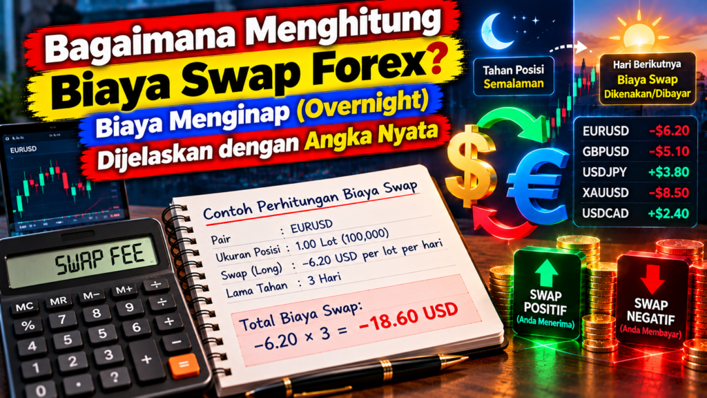 Bagaimana Cara Menghitung Biaya Swap Forex? Biaya Inap Dijelaskan dengan Angka Nyata 1 Bagaimana Cara Menghitung Biaya Swap Forex? Biaya Inap Dijelaskan dengan Angka Nyata