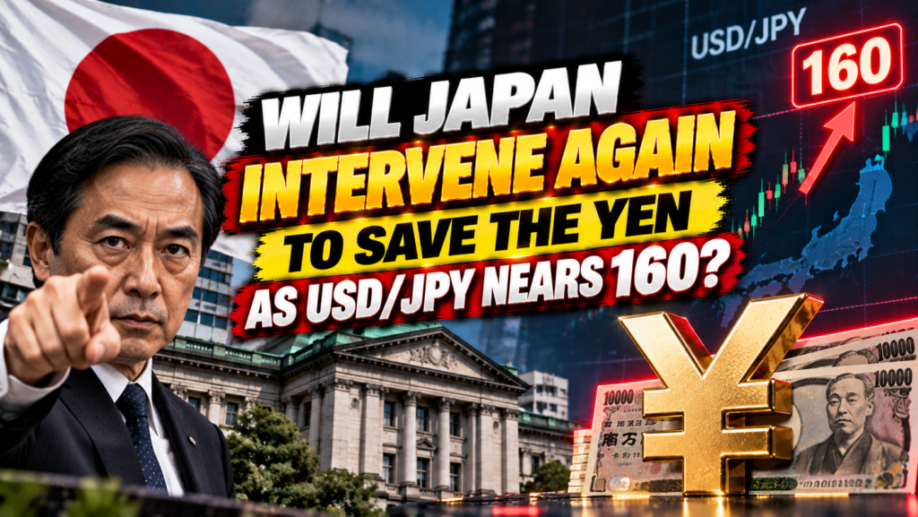 Will Japan Intervene Again to Save the Yen as USD/JPY Nears 160? 1 Will Japan Intervene Again to Save the Yen as USD/JPY Nears 160?